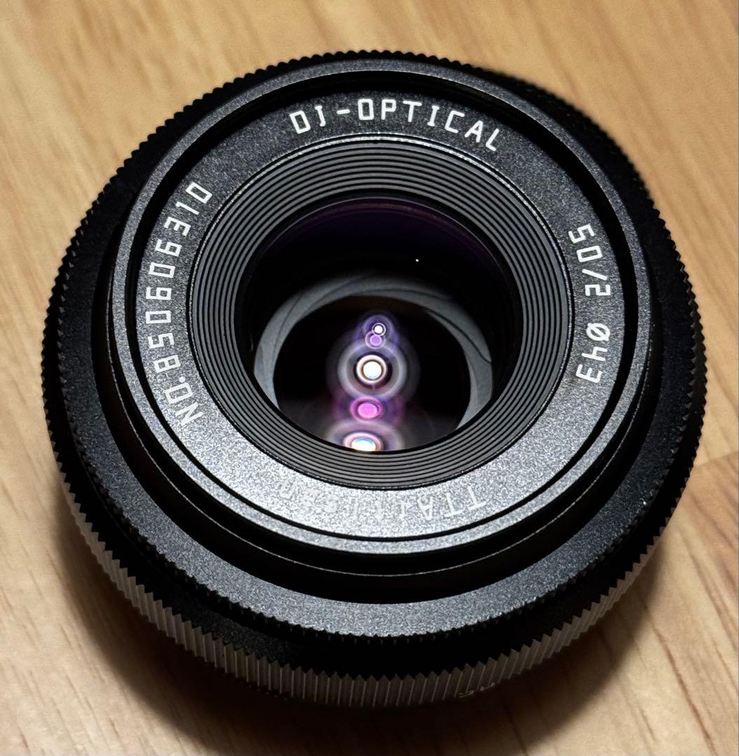 銘匠光学 TTArtisan 50mm f/2 Eマウント フルサイズ
