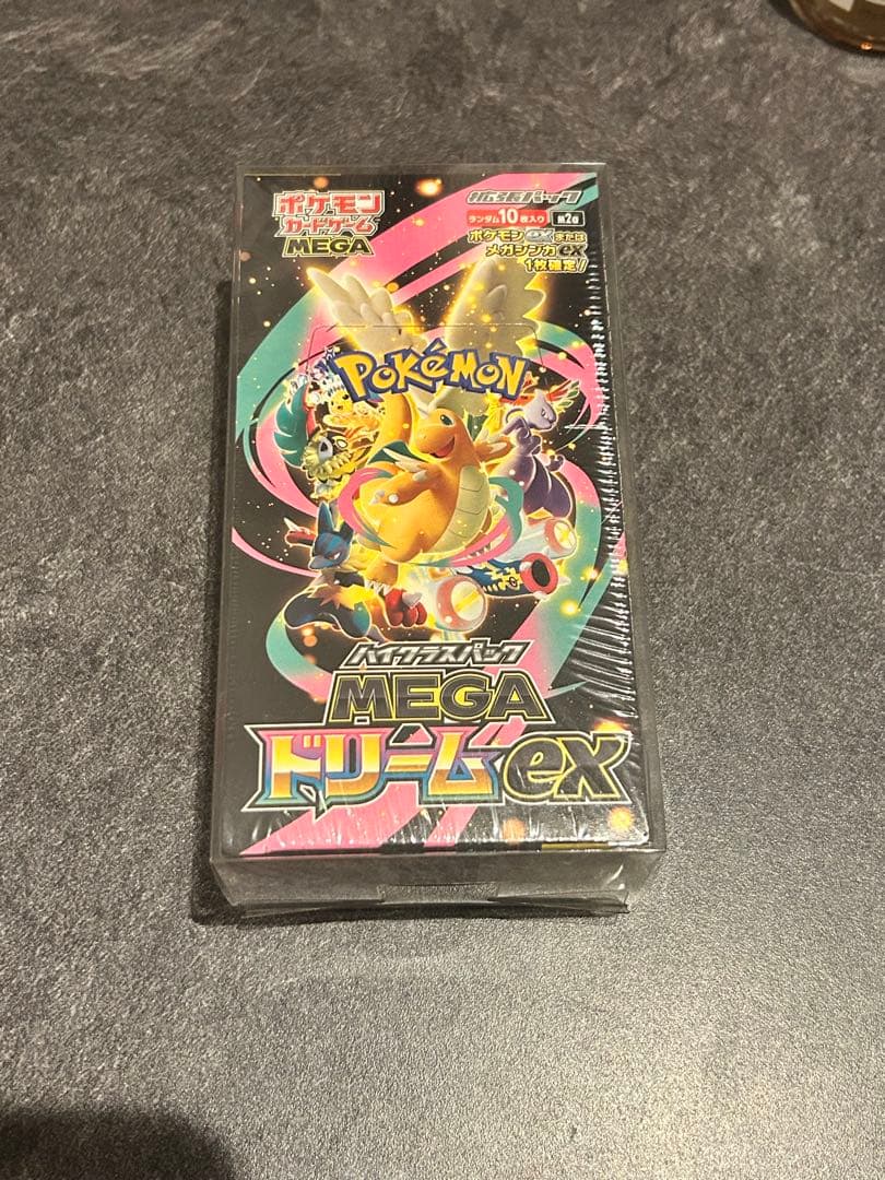 ポケモンカード　1box MEGAドリームex シュリンク付き