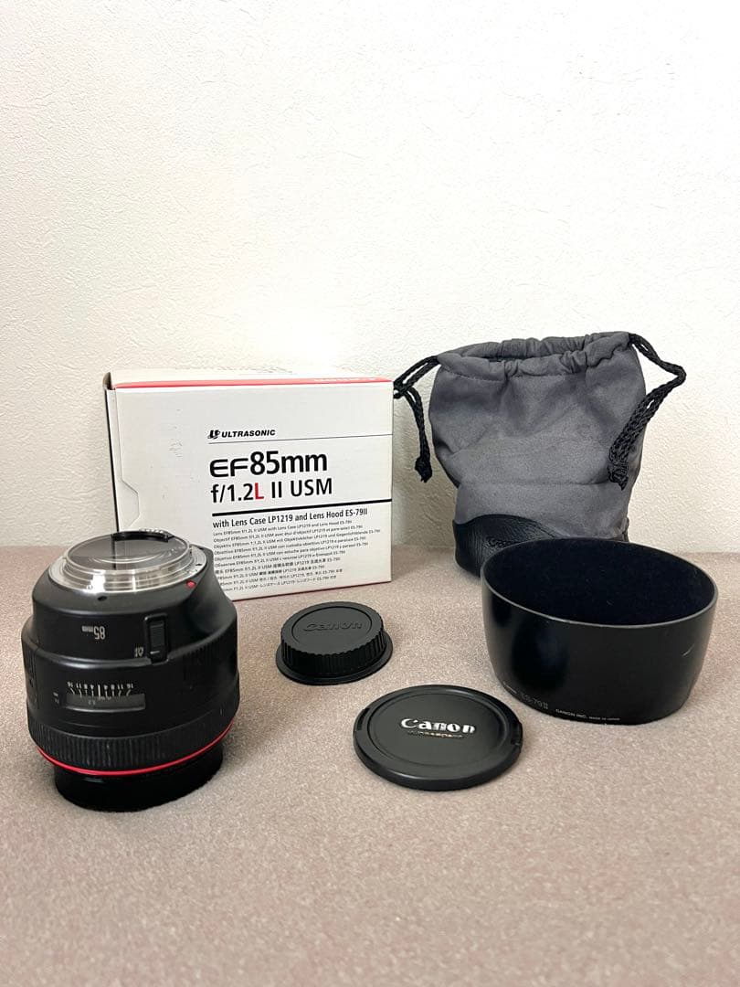 Canon EF 85mm f/1.2 II USM レンズ