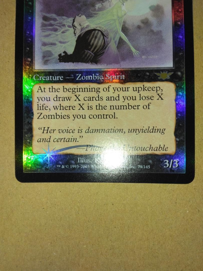 墓生まれの詩神 Graveborn Muse 英語 Foil LGN MTG