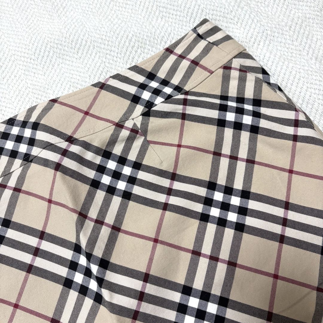 希少サイズ BURBERRY LONDON ノバチェック スカート ストレッチ有