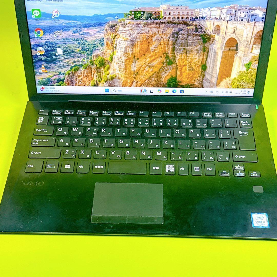 極速16GB‼️第8世代i7 windows11 ノートパソコン 薄型軽量SSD