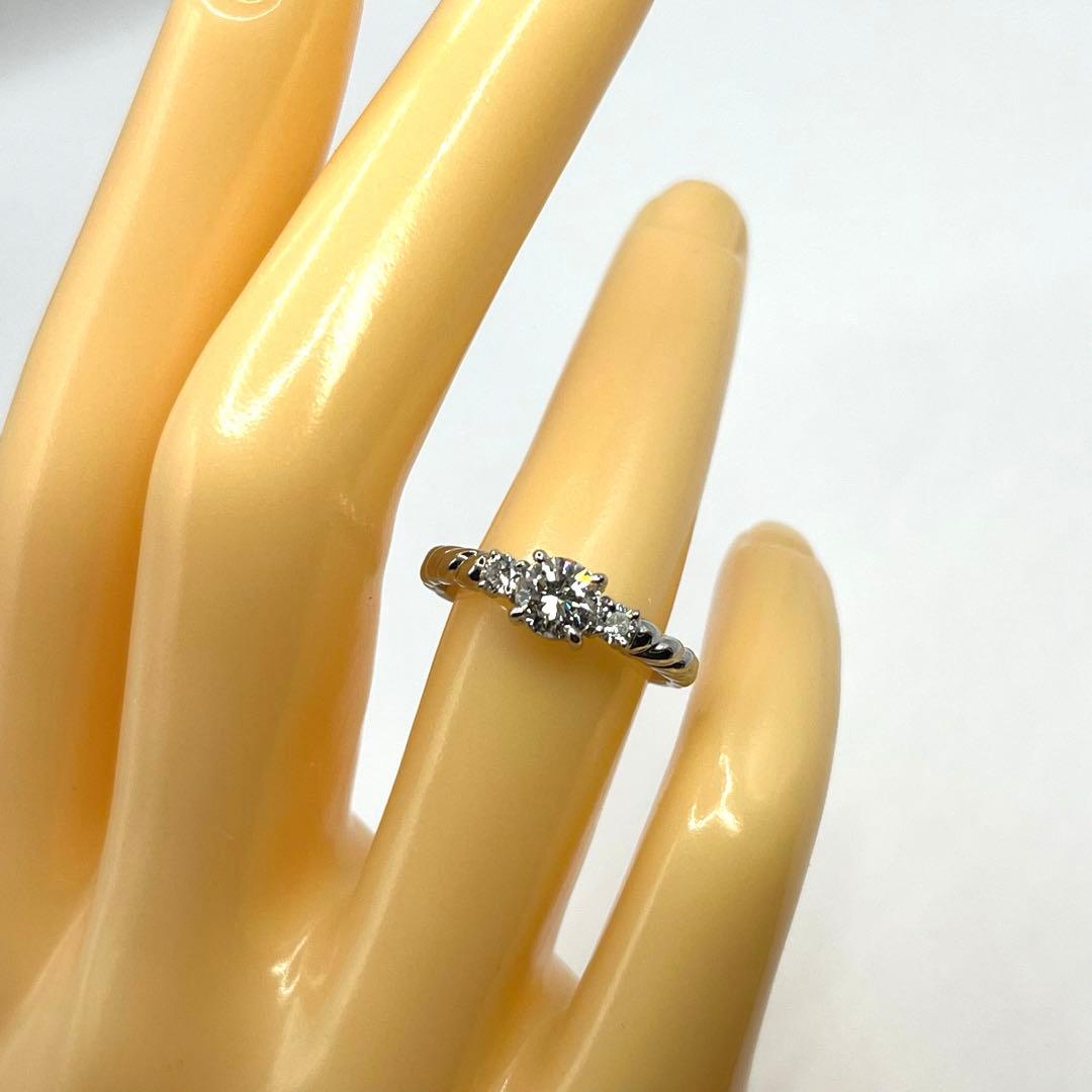 新年特別値引き78.新品仕上げ 最高級ダイヤモンド pt リング ソーティング有