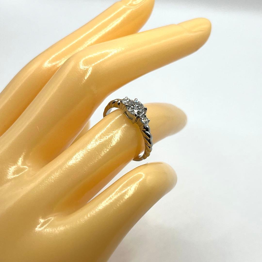 新年特別値引き78.新品仕上げ 最高級ダイヤモンド pt リング ソーティング有