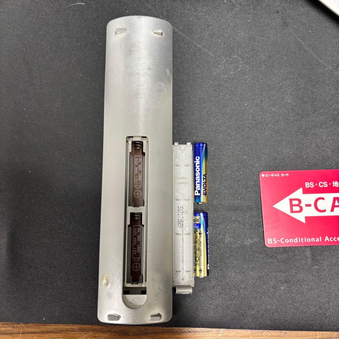 816　液晶テレビ　SHARP 40インチリモコン　B-CASHカード付き