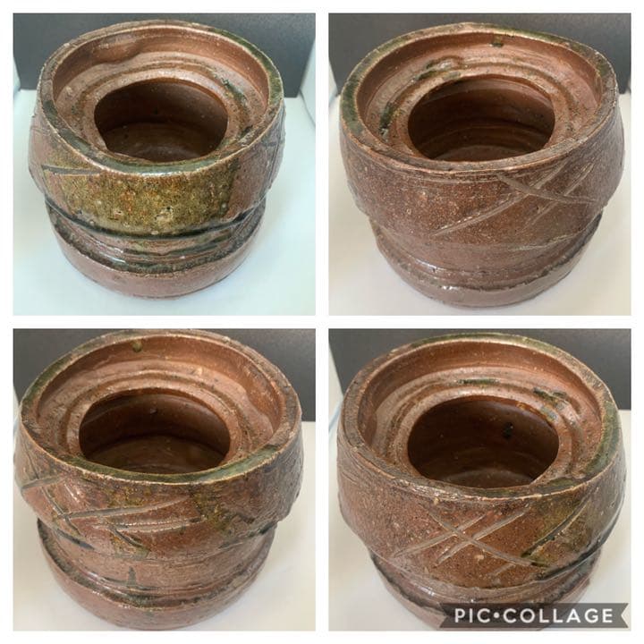 古丹羽名品展出品作品　胴締水指　桃山時代　茶道具