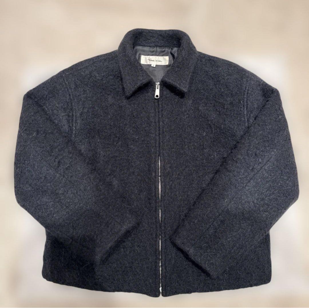 Time is on即完売【SHAGGY MOHAIR JACKET】 サイズ０