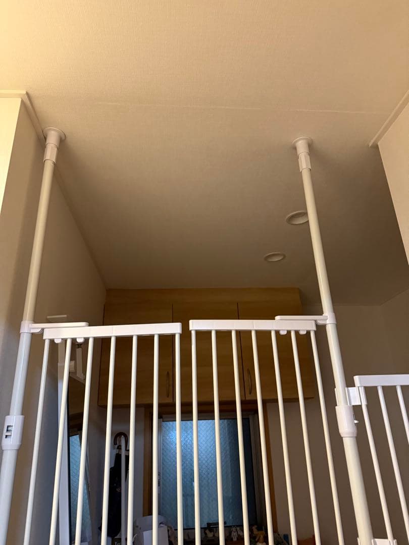 のぼれんニャン バリアフリー3 ホワイト＆増やせる拡張パーツ(脱走防止ゲート）