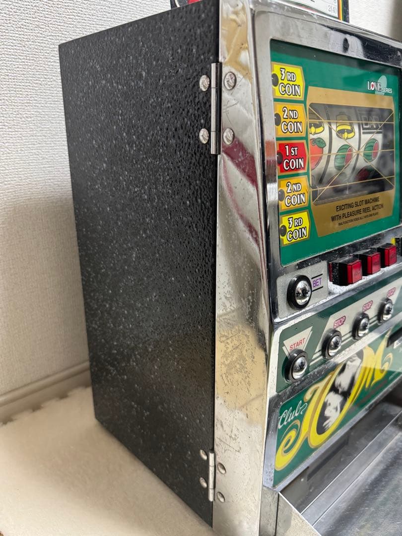 【レア希少】卓上ミニスロットマシーン LOVEシリーズ JOMレトロ卓上ゲーム機