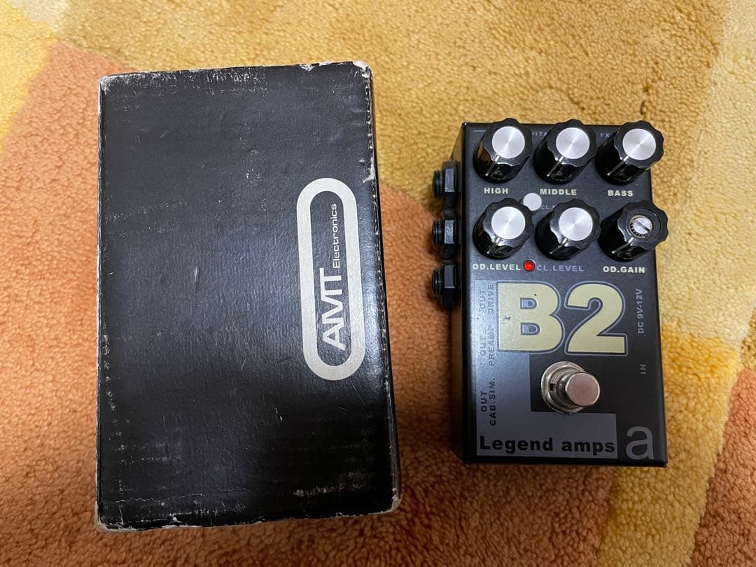 『え』 AMT B2 オーバードライブエフェクター