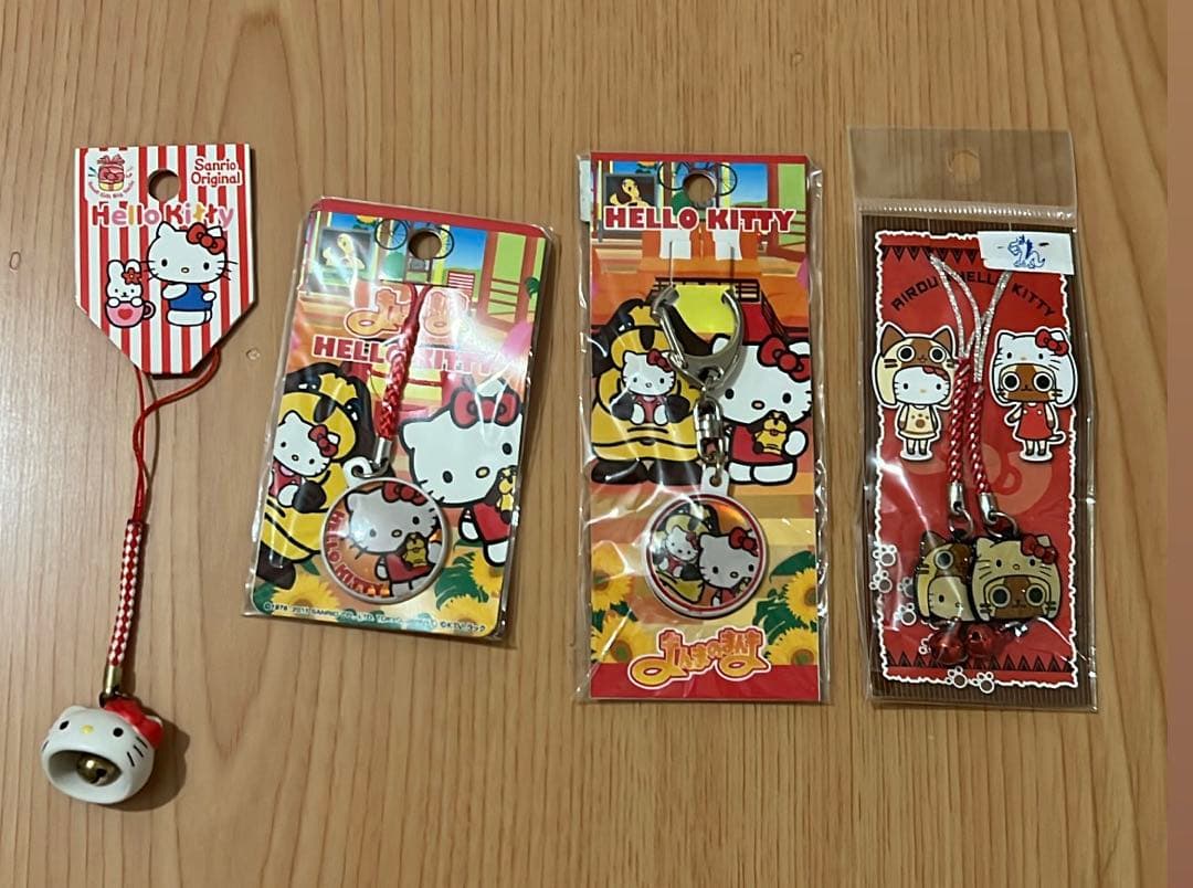 【激レア多数】サンリオ ご当地キティ 根付 ストラップ 136個 大量まとめ売り