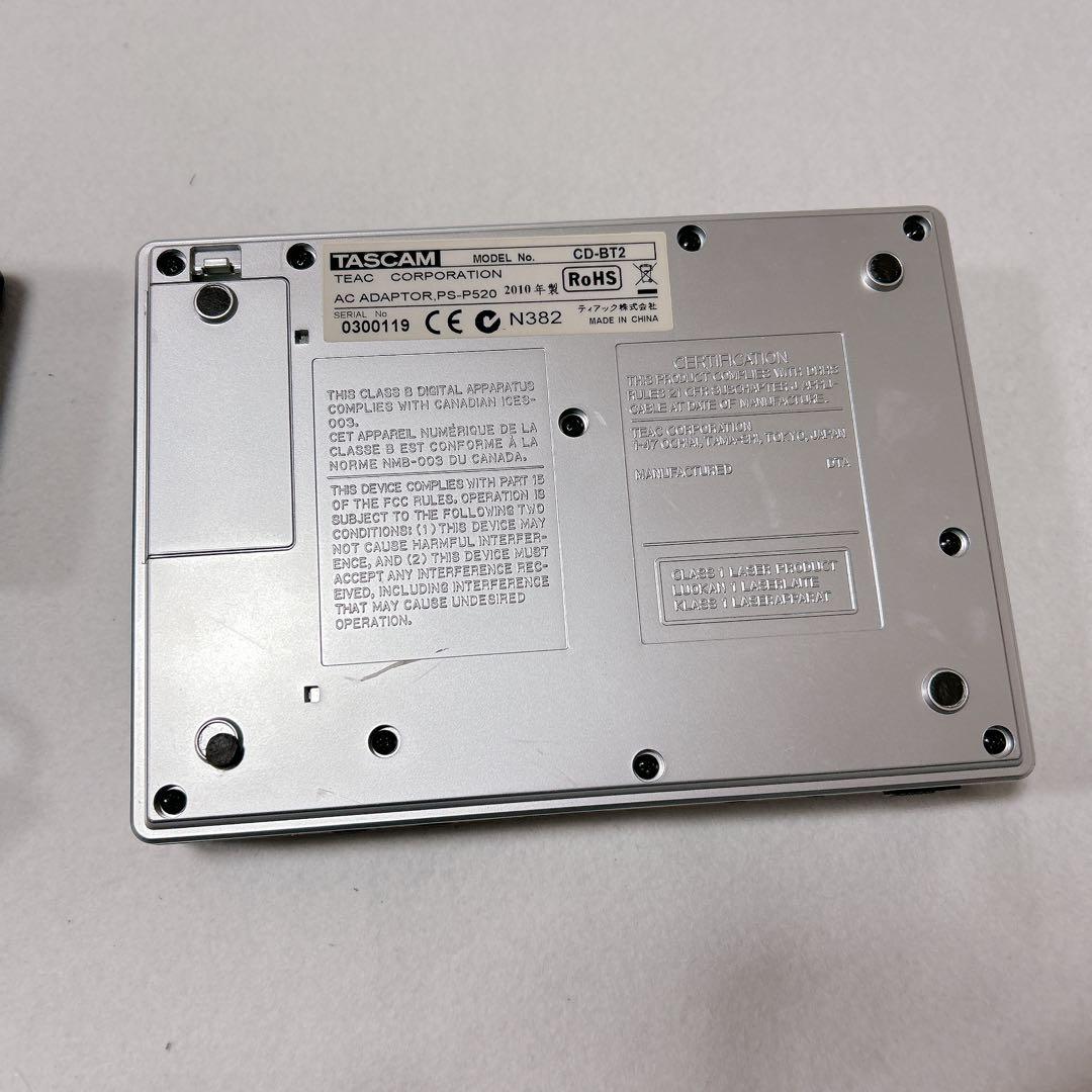 未使用　TASCAM CDトレーナー ベース用 CD-BT2