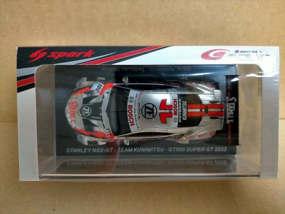 SPARK 1/43 スーパーGT STANLAY 山本尚貴 牧野任祐 2022