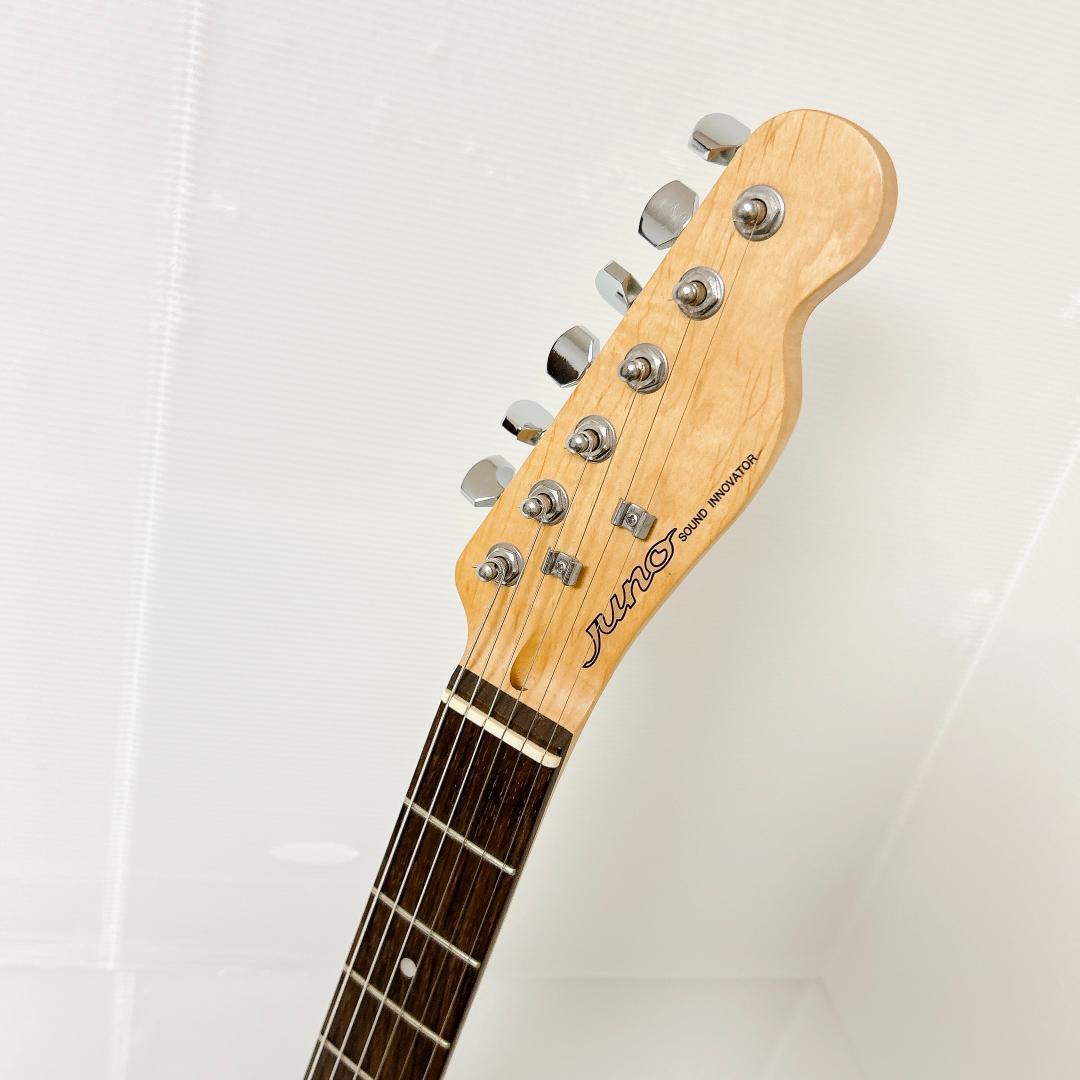 つね　美品 Juno ジュノ Telecaster テレキャスター ブラッ