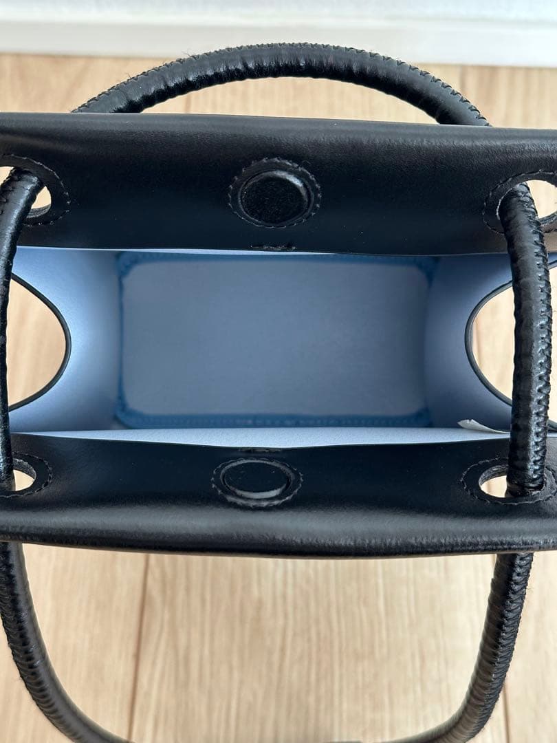 YAHKI ヤーキ ダブルフェイスレザースクエアハンドバッグ YH-291