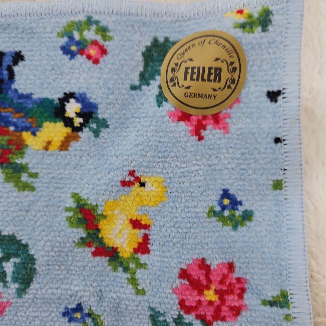 新品未使用フェイラータオルハンカチ 3枚セット 可愛いデザイン