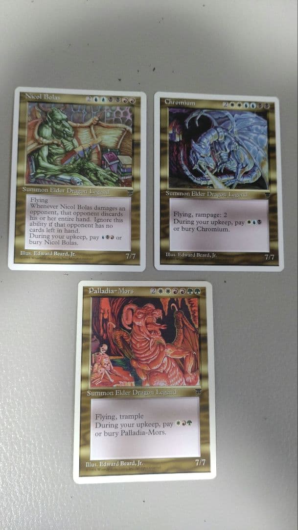 MTG エラーカード2枚含む 多色のレジェンド１０枚