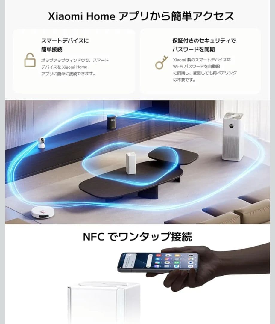 シャオミ Xiaomi AX3000 NE Wi-Fi 6 3000Mbps