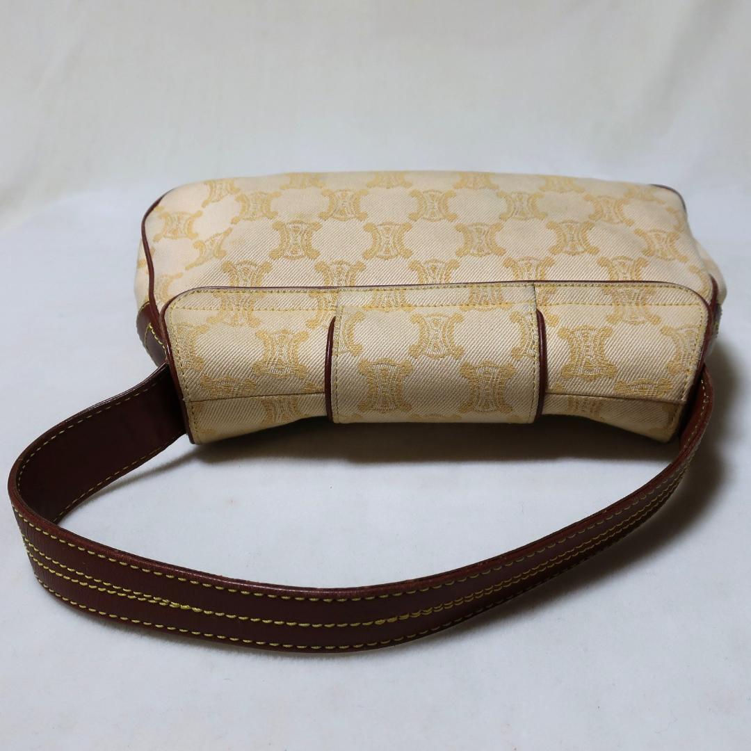 【CELINE】セリーヌ マカダム柄 セミショルダーバッグ ヴィンテージ