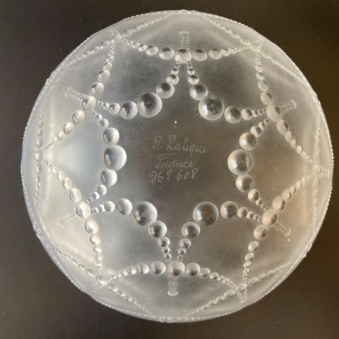 ルネ・ラリック　真珠文硝子鉢　Perles　パール　 ボウル　1925年