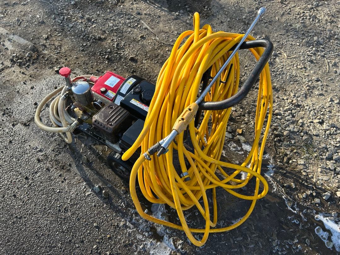 宮崎　工進　エンジン式洗浄動噴　高圧洗浄機 動噴　4馬力 DM-30 動力噴霧機