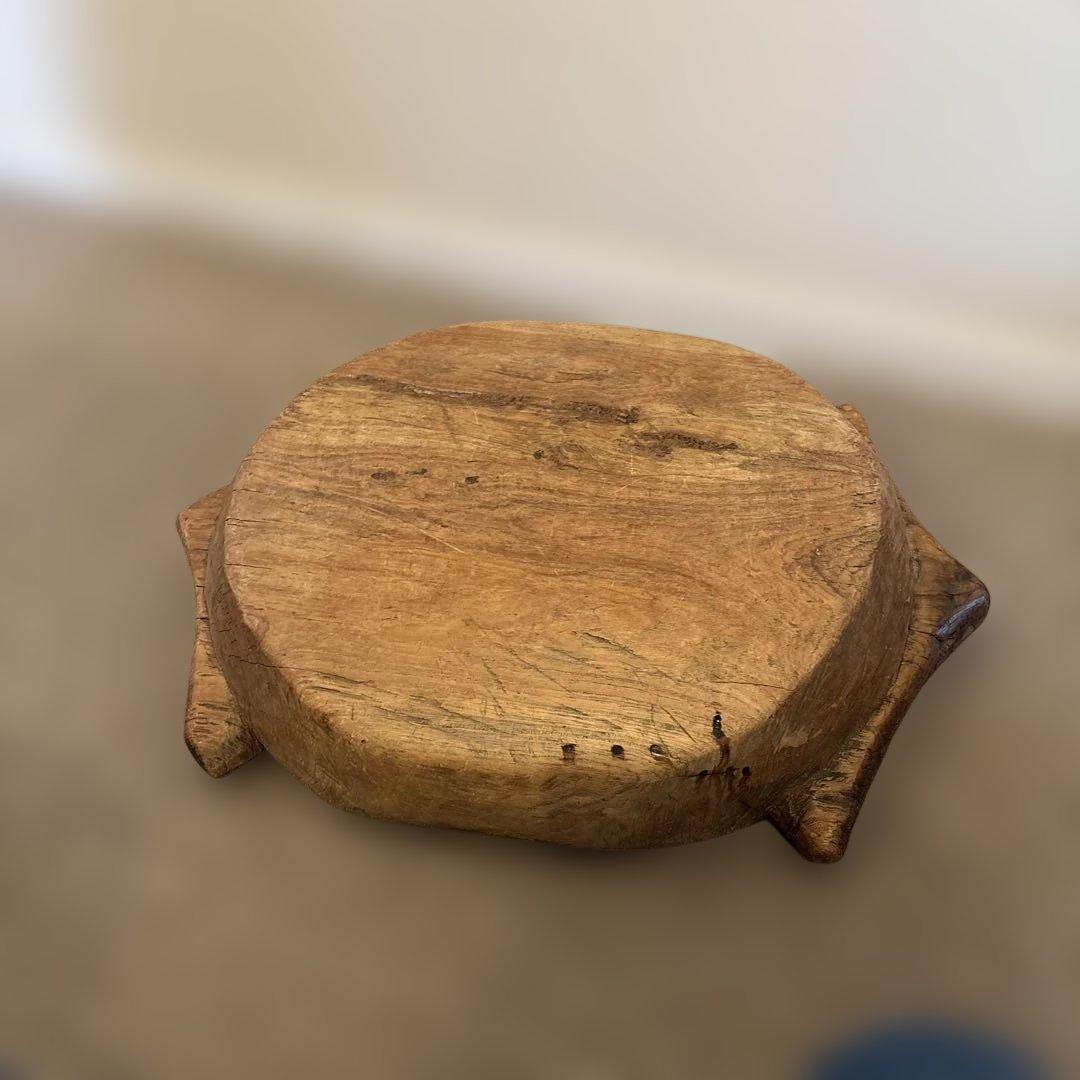 ヴィンテージ＆アンティークウッドボウル 大きな木の器