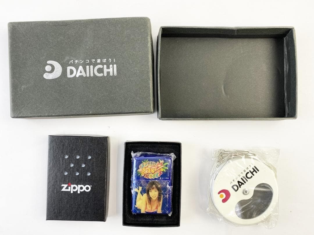 未使用　ZIPPO 『ほしのあき 胸キュン パラダイス』 パチンコ