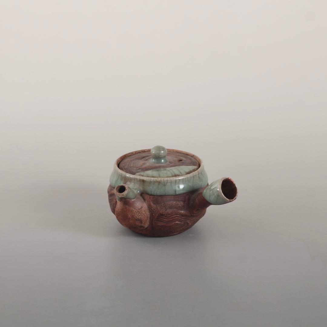 古作 大堀相馬焼 急須 煎茶道具 古美術 古道具 アンティーク