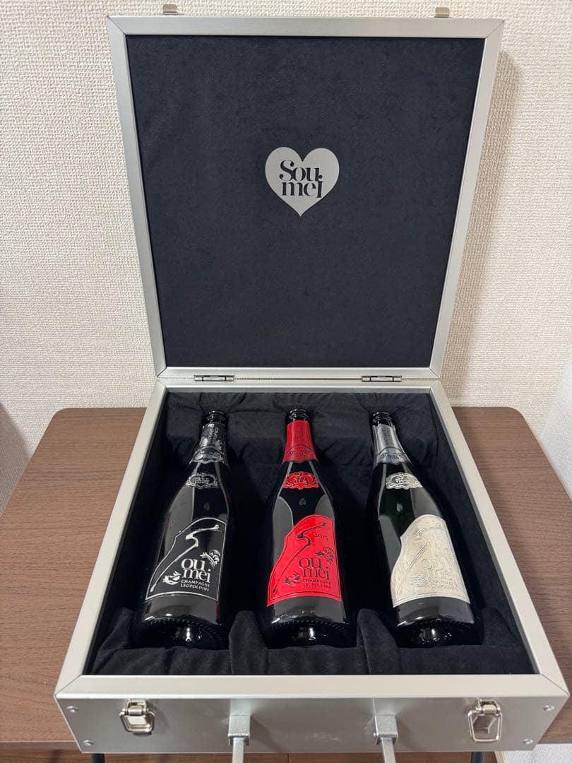 ソウメイ アタッシュ 3本 空瓶