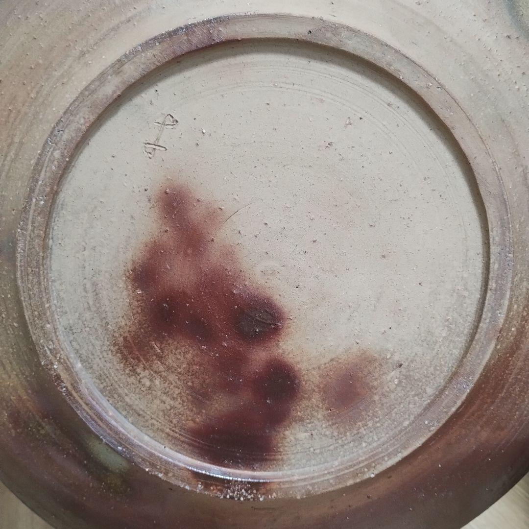 備前焼　皿　直径40
