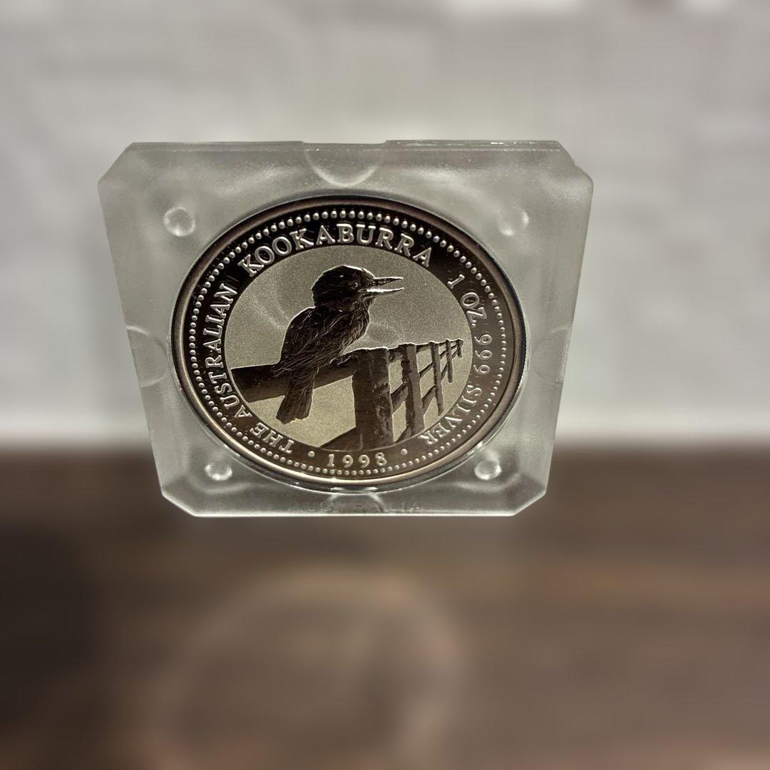 1998年 オーストラリア クーカバラ 1ドル銀貨