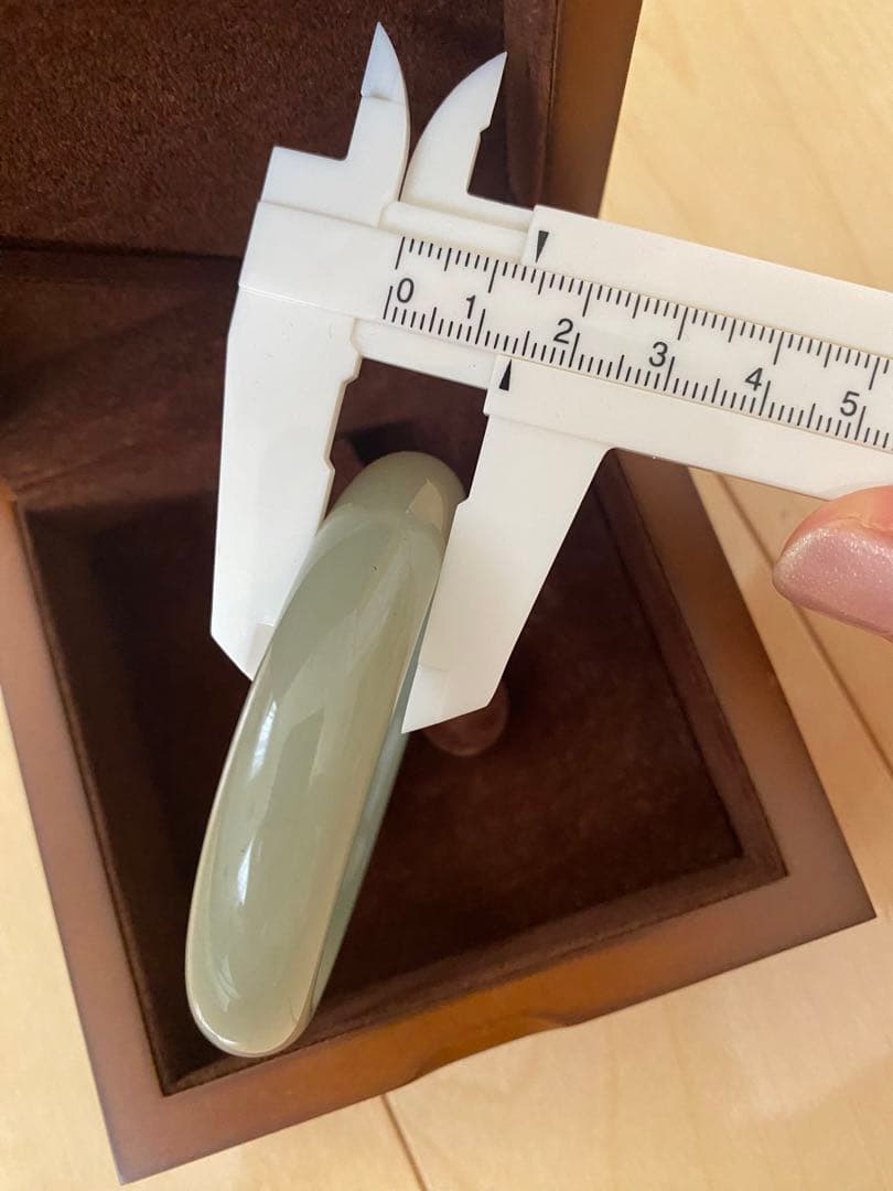 和田玉ほーたん玉ブレスレット、60mm、特別限定価格