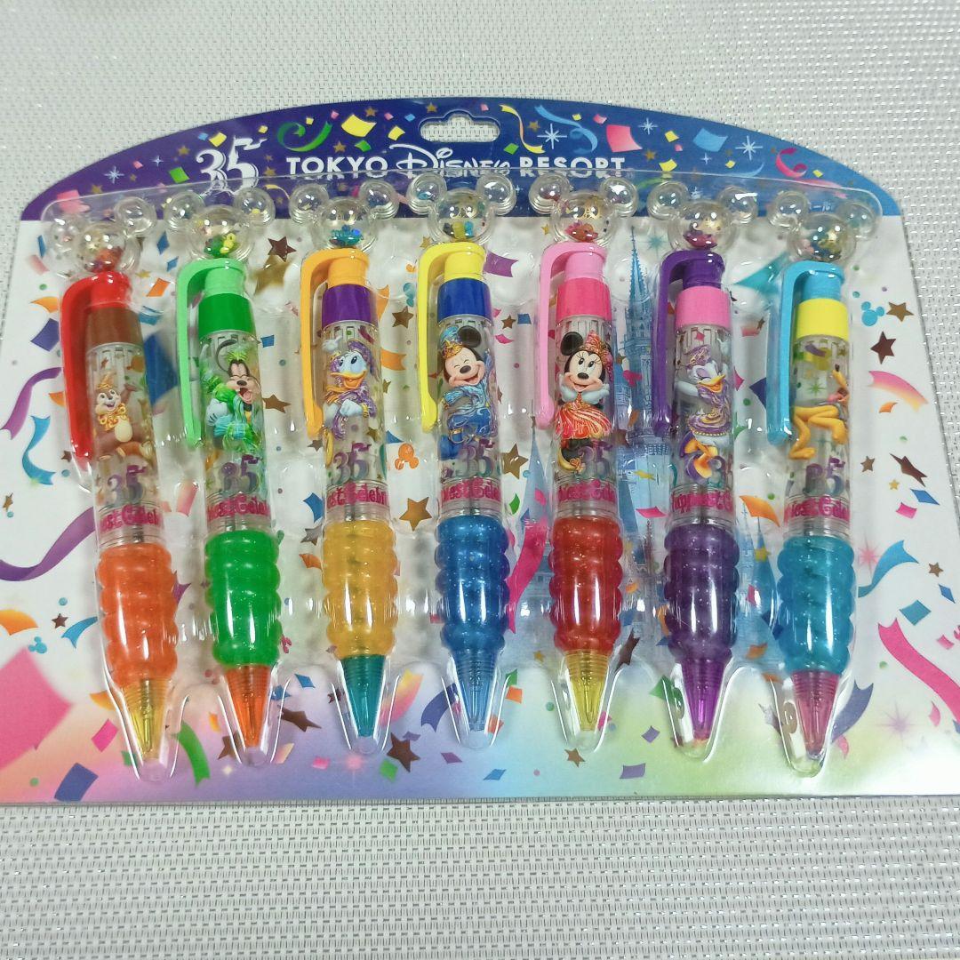 ディズニーランド　ボールペン7本セット　35th 東京ディズニーリゾート