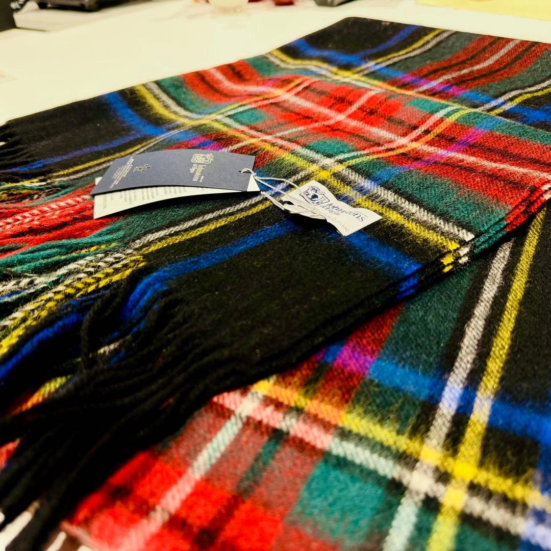 Johnstons ジョンストンズ カシミア 大判ストール マフラー(即発)