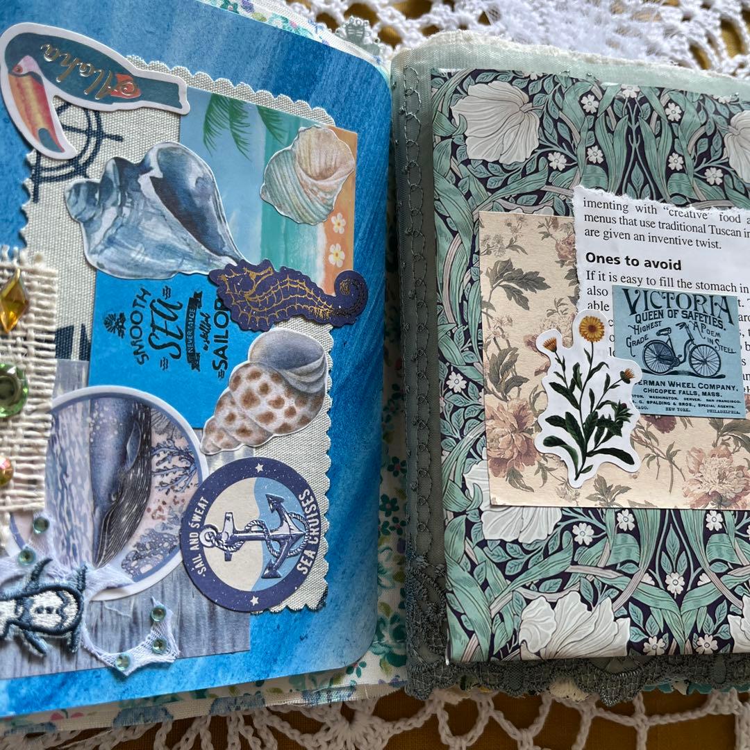 ファブリック　ジャーナル　Summer Garden＊