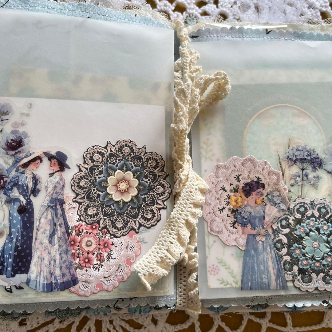 ファブリック　ジャーナル　Summer Garden＊