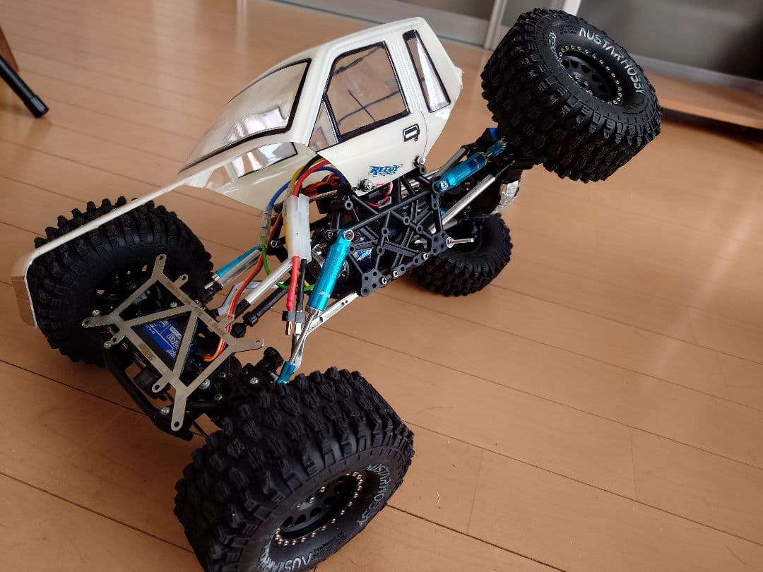 タミヤ CR-01 LCG仕様 4WSカスタム メカフルセット