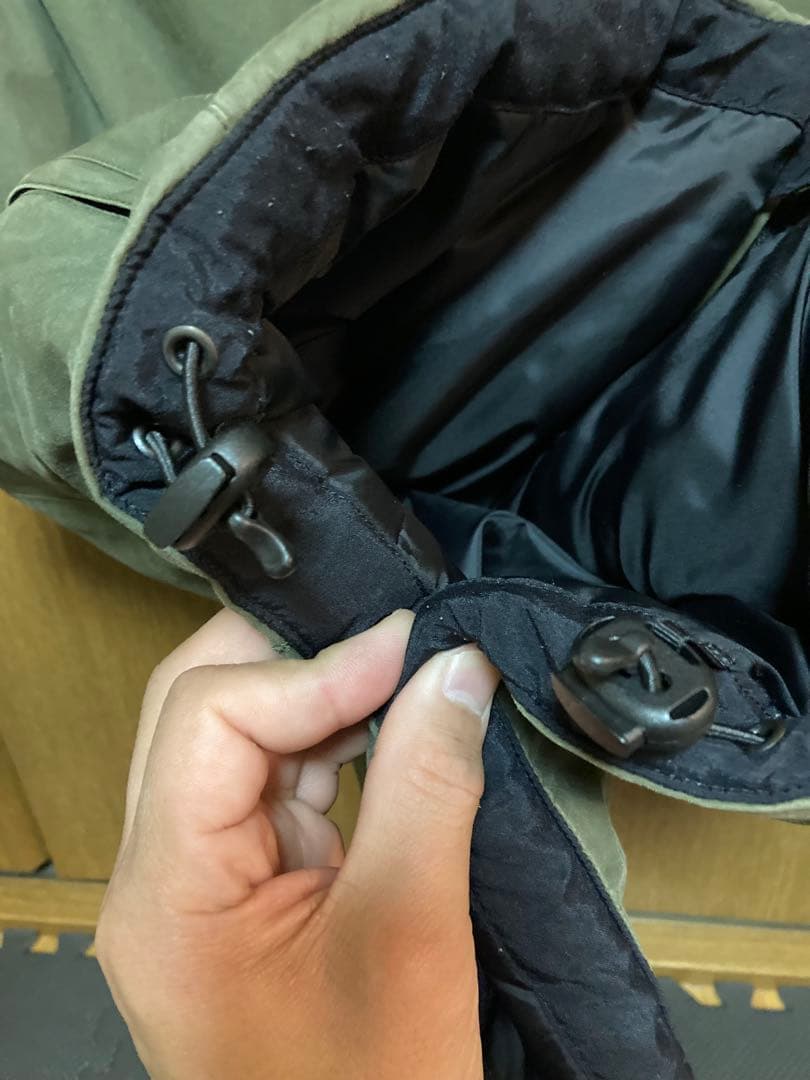 tilak ベンタイル フードベスト オリーブM ティラック ventile