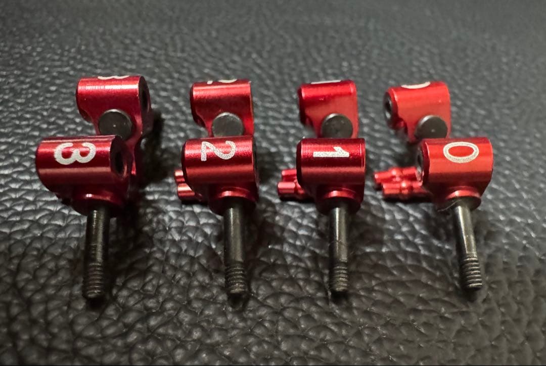 京商　ミニッツ　MS専用 ステアリングブロック MR-03 0度〜3度セット