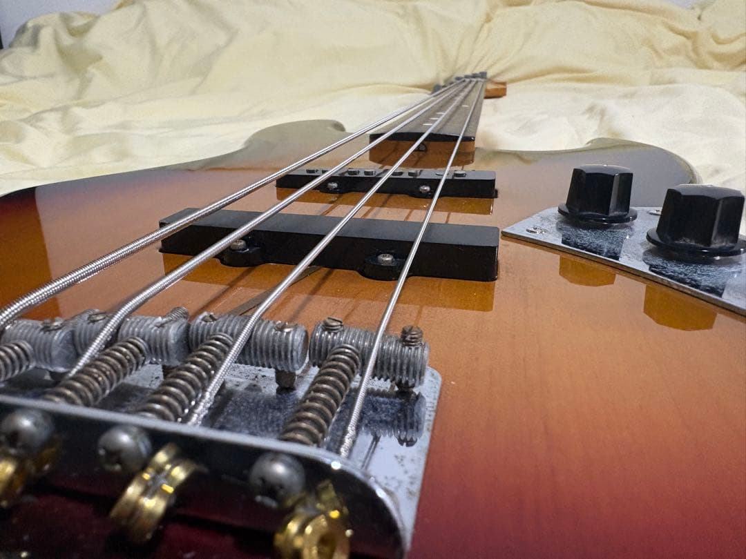 ベース FenderJapan JB62-77FL 3TS Jaco Pastorius