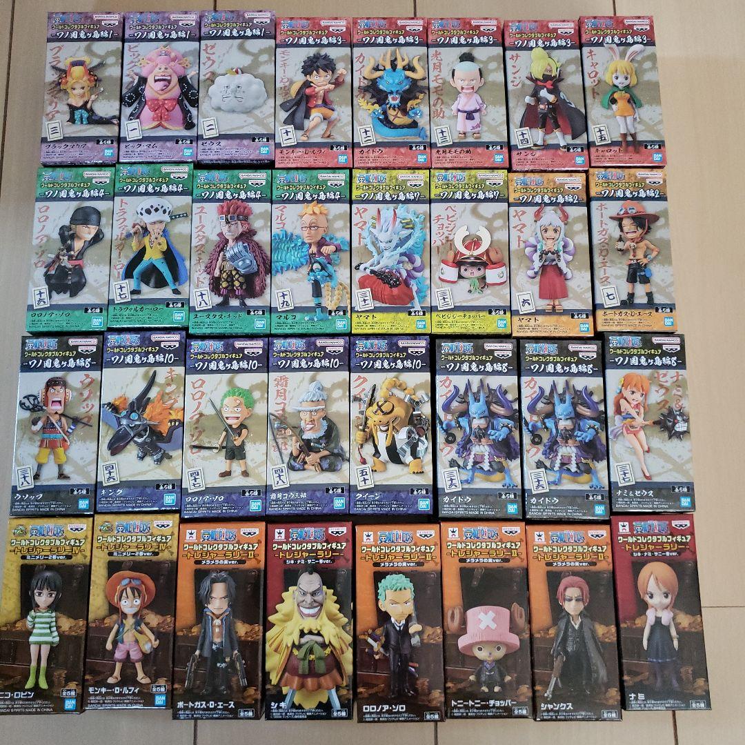 ワノ国　ワンピース　フィギュア　ワールドコレクタブルフィギュア　トレジャーラリー