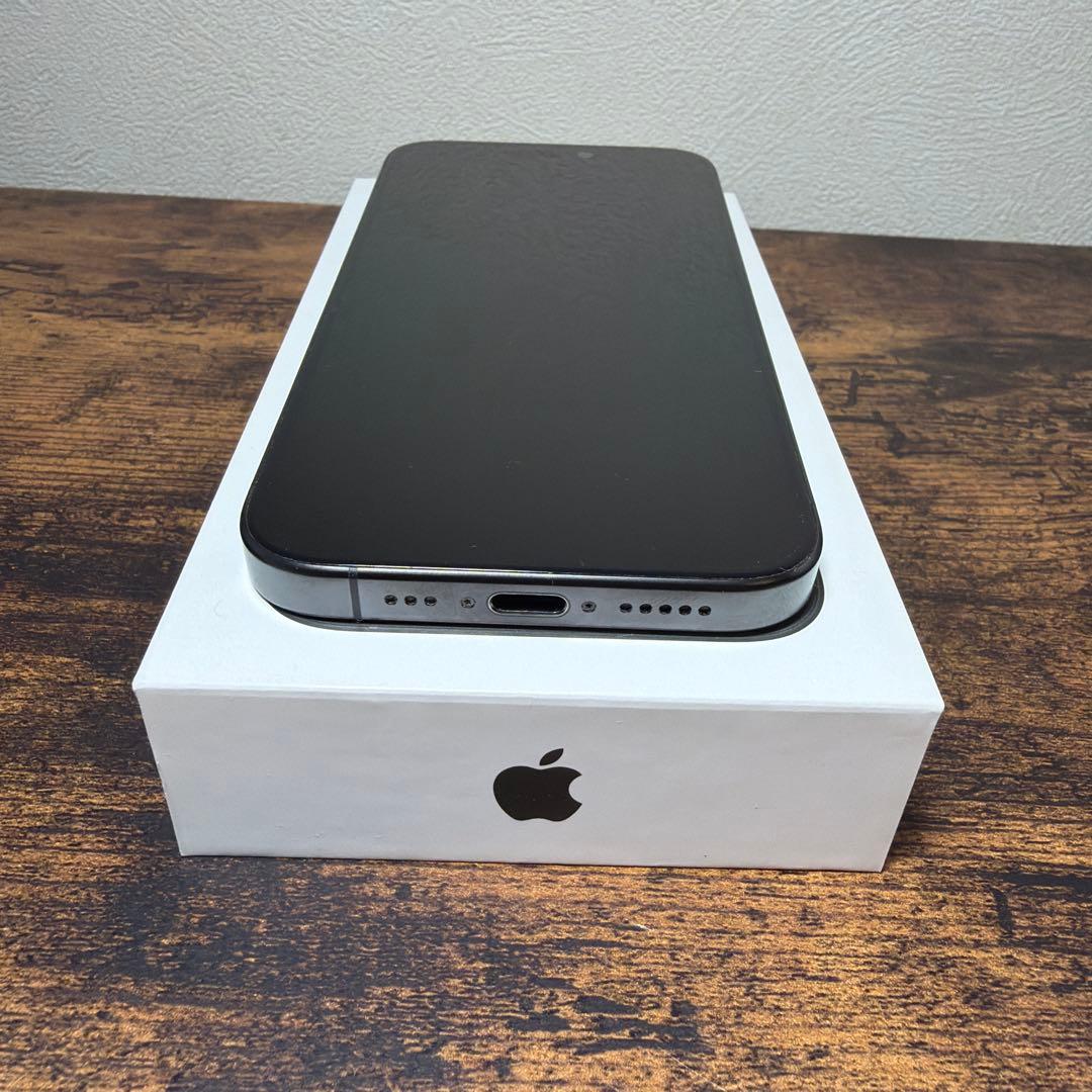 iPhone15Pro SIMフリー　箱、充電ケーブル、ピン付　128GB