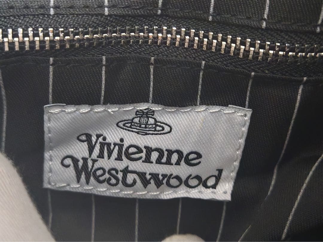 Vivienne Westwood ブラックスエードショルダーバッグボディバッグ