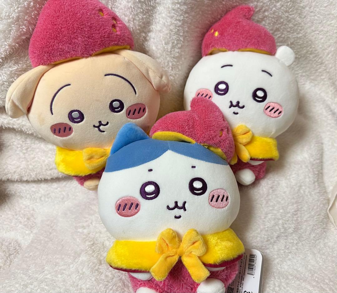 【もぐもぐ本舗】川越おいもなぬいぐるみ 3体セット