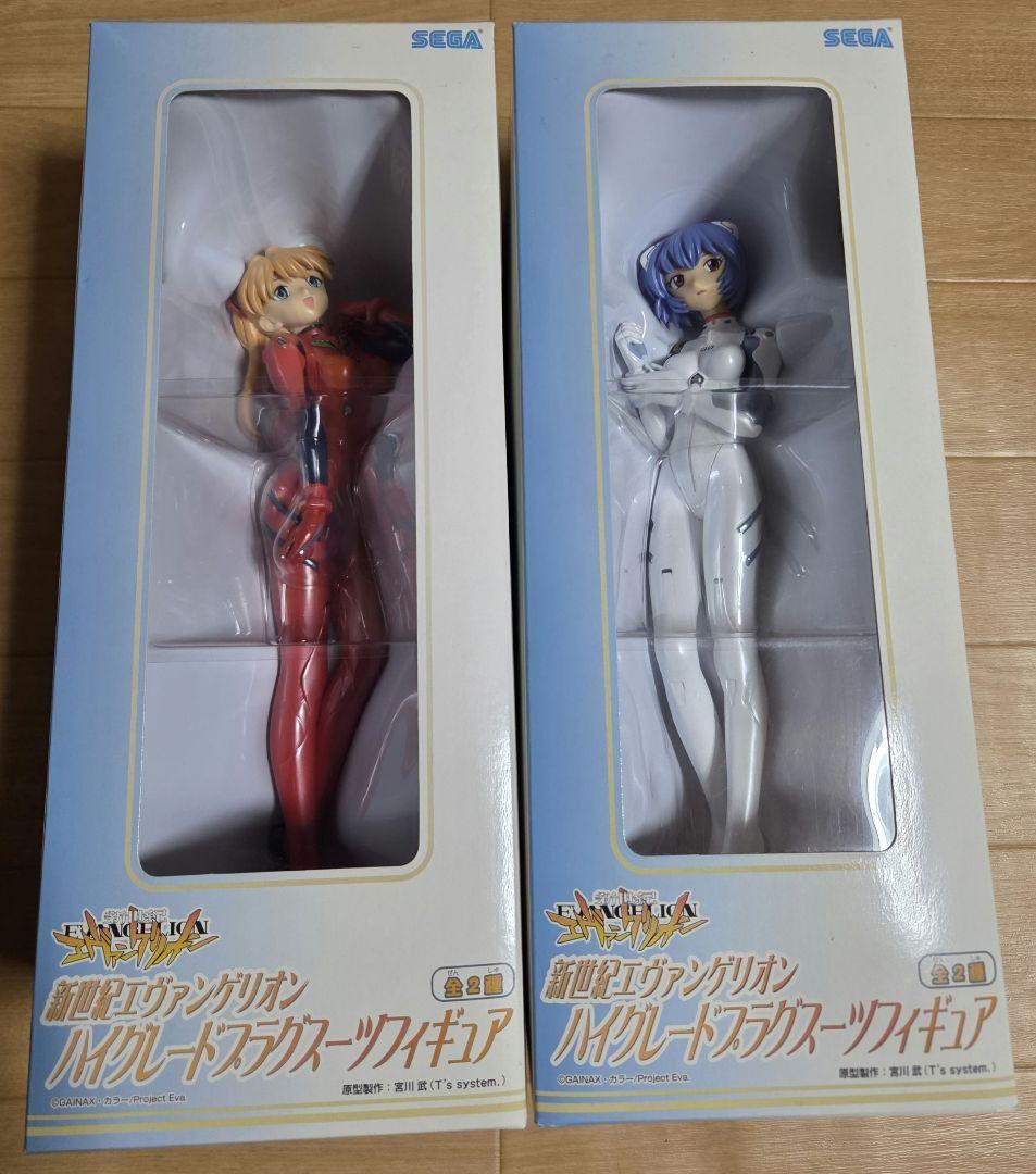 SEGAエヴァンゲリオン　アスカ・レイ フィギュア 　2007年製　10周年記念