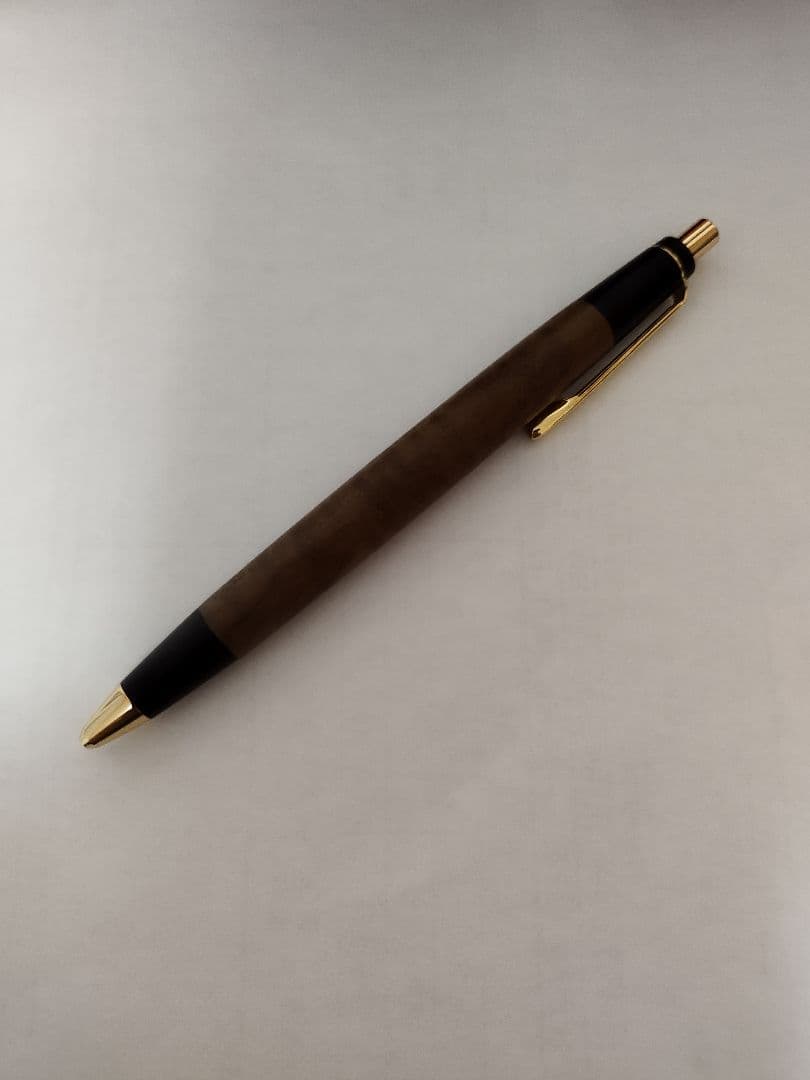 野原工芸 キハダ縮木 旧型クリップの新型シャープペンシル