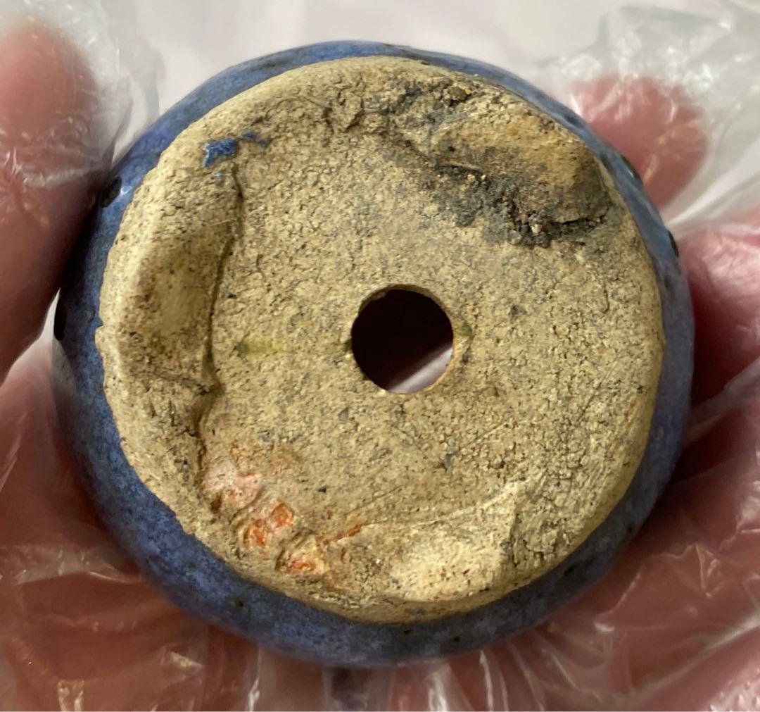 東福寺　小品　盆栽鉢　レトロ　アンティーク　(1)  (A4)