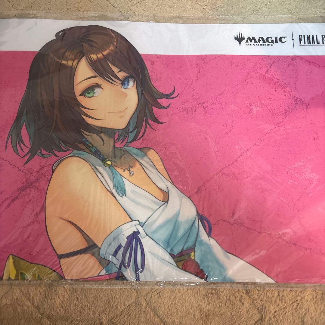 MTG×FF Magic: The Gathering ユウナ プレイマット