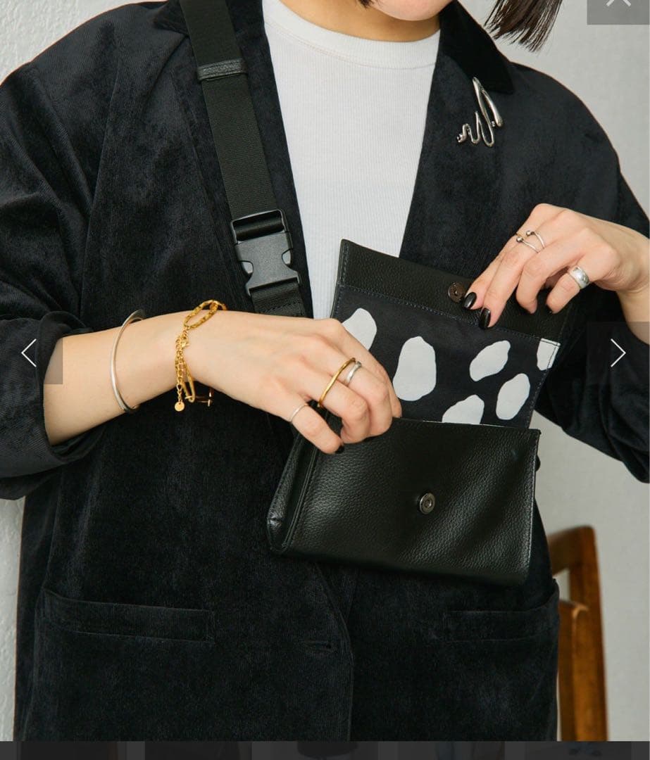 イアパピヨネ／ミニワイドベルトショルダー