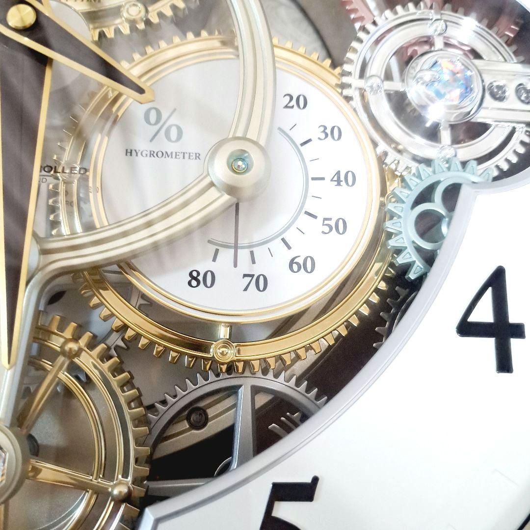 極美品 スモールワールドシーカー 4MN515RH23 電波カラクリ時計